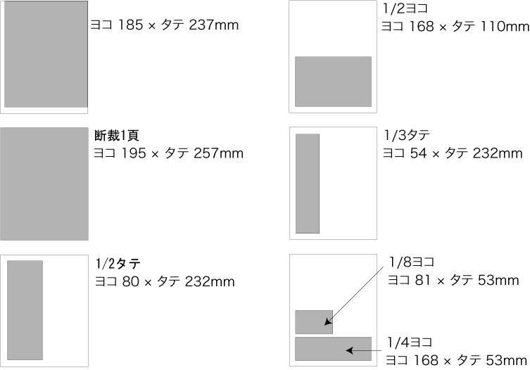 掲載広告の募集